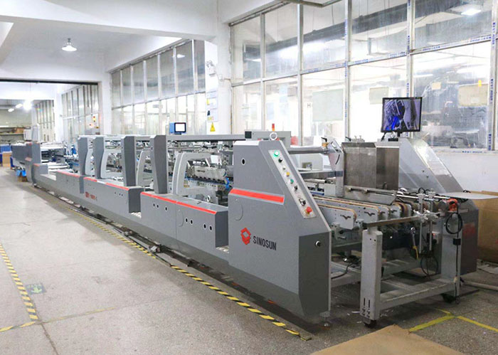 粤龙 YL-1100PC-B 高速自动多功能爬坡糊盒机